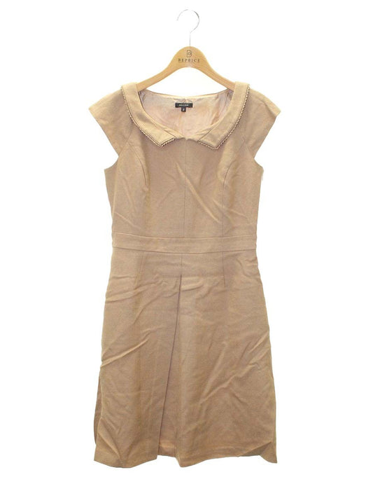 トッカ OPTOIA0845 ワンピース 2 ブラウン ウール ITQC4WV5RTGI