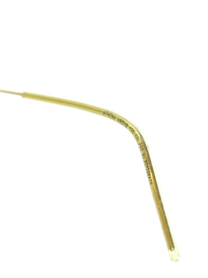 リンドバーグ air titanium メガネ ゴールド メタルフレーム フルリム オーバル（楕円） ITCT5W3BX5UG