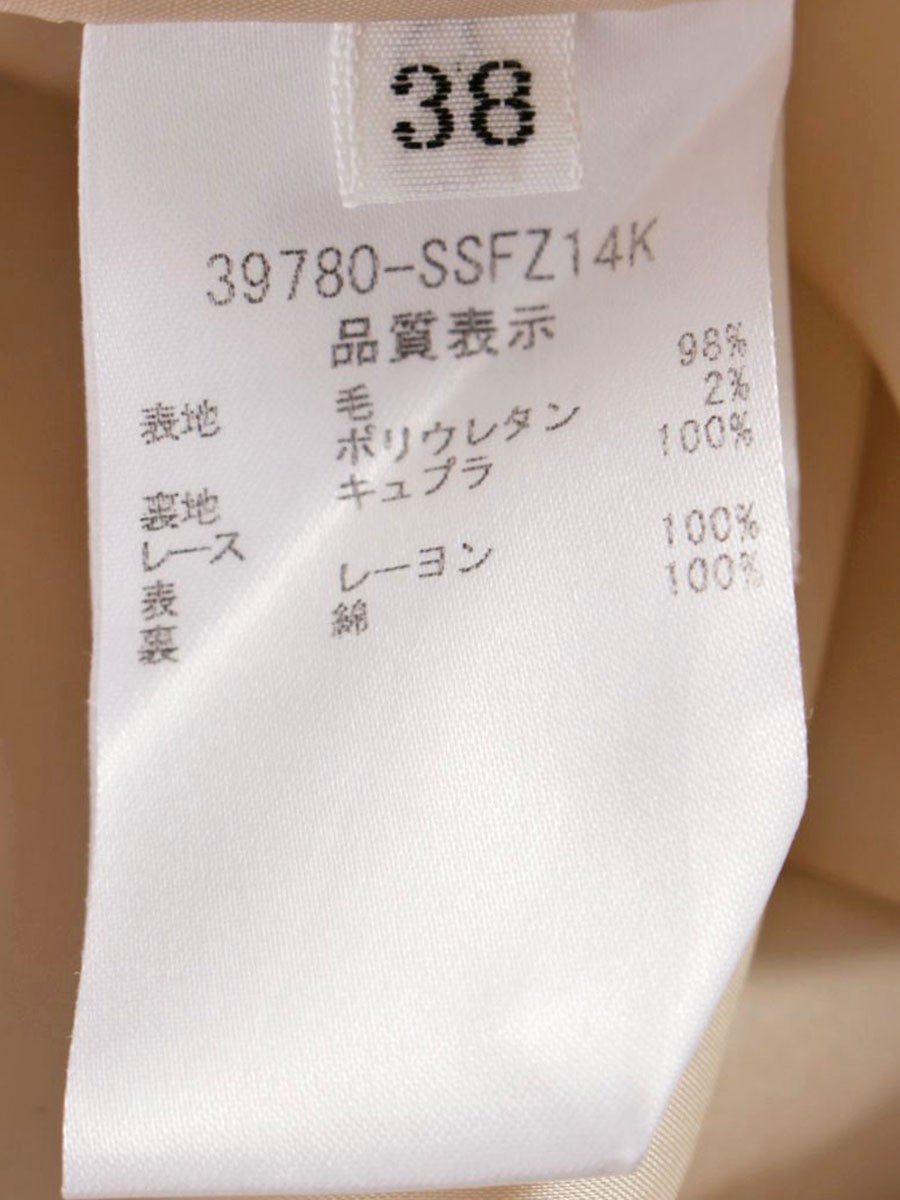 フォクシーブティック CHOUQUETTE 39780 スカート 38 ベージュ IT4TVG1T64FW