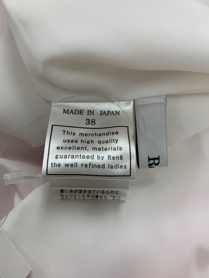 ルネ 6514140 スカート 38 ピンク シアー 花柄 フラワープリント ITIZ2QIMDDEM