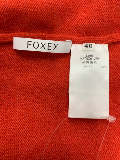 フォクシーブティック Knit Top Marion 43961 ニット 40 レッド カシミヤ IT1VOD204G40