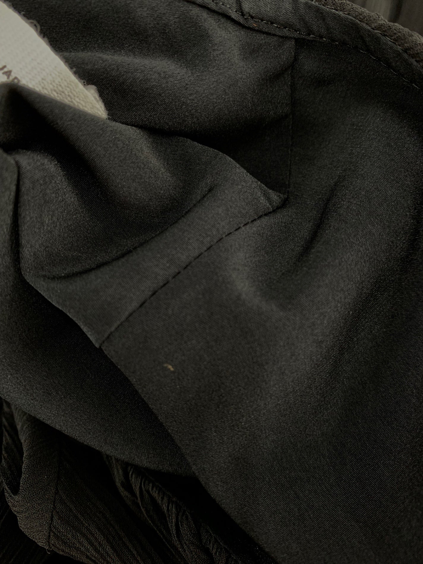 アディアム Sleeveless Plisse Dress 41808 ワンピース 0 ブラック フリル IT510QJ3VEZ5