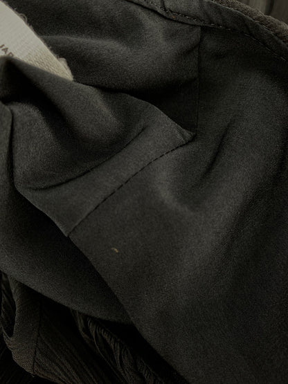 アディアム Sleeveless Plisse Dress 41808 ワンピース 0 ブラック フリル IT510QJ3VEZ5