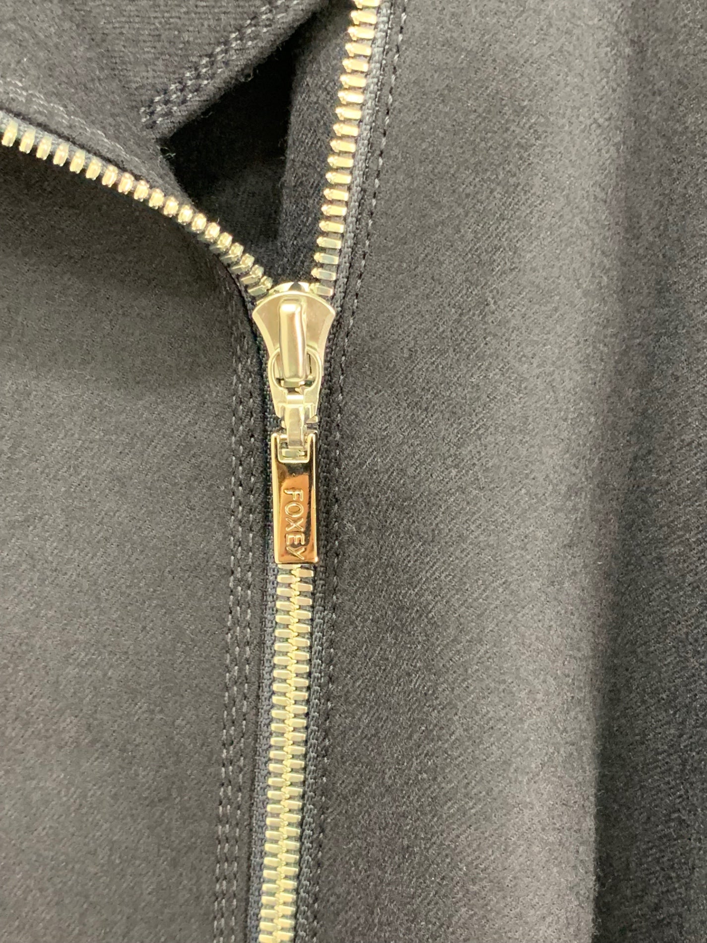 フォクシーブティック 39894 ジャケット 38 ネイビー ライダース ITDZA41B2Z09