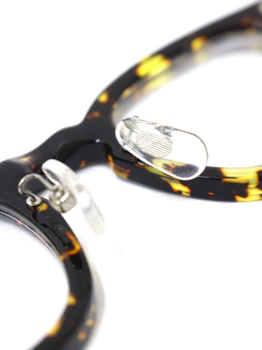 ジュリアスタートオプティカル PL-101 44-24 メガネ ブラウン べっ甲柄 セルフレーム フルリム ウェリントン ITIKWB2ZG39C 【SALE】