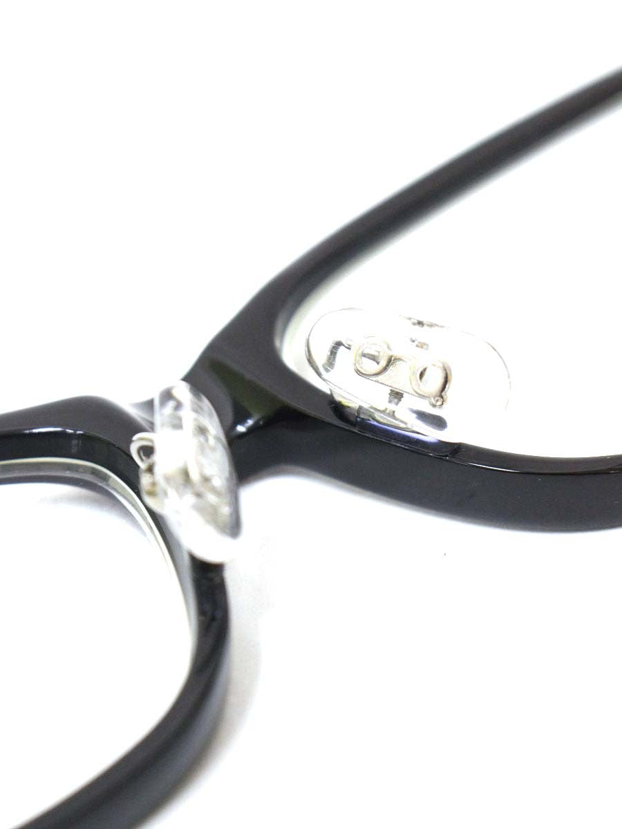 白山眼鏡店 メガネ ブラック セルフレーム フルリム スクエア ITNWOG1DFGSC