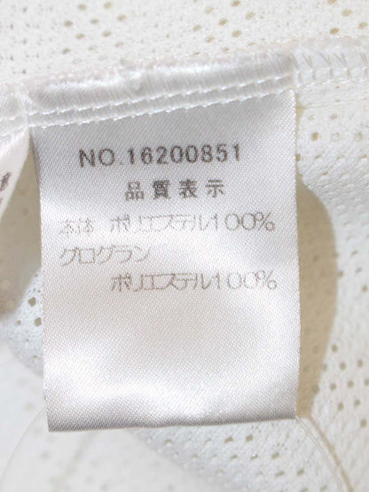 ハロッズ 16200851 パーカー F ホワイト ジップアップ ITHC6R0GYIQE