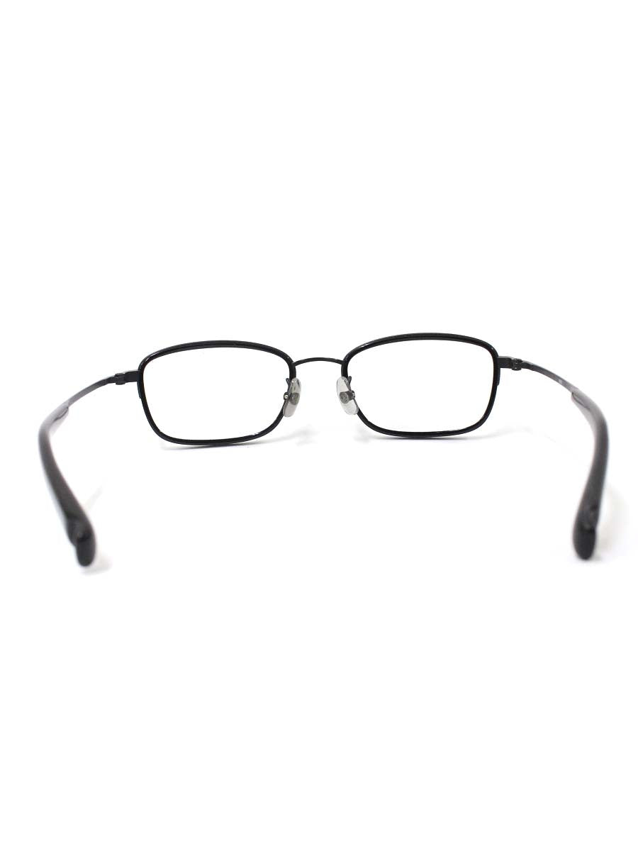 フォーナインズ M-33 メガネ ブラック メタルフレーム フルリム スクエア ITO6TKZVRK7O 【SALE】