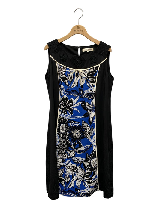 スーパービューティー ワンピース 42 ブラック 花 ビジュー レース ITE5TAMW4YXS 【SALE】