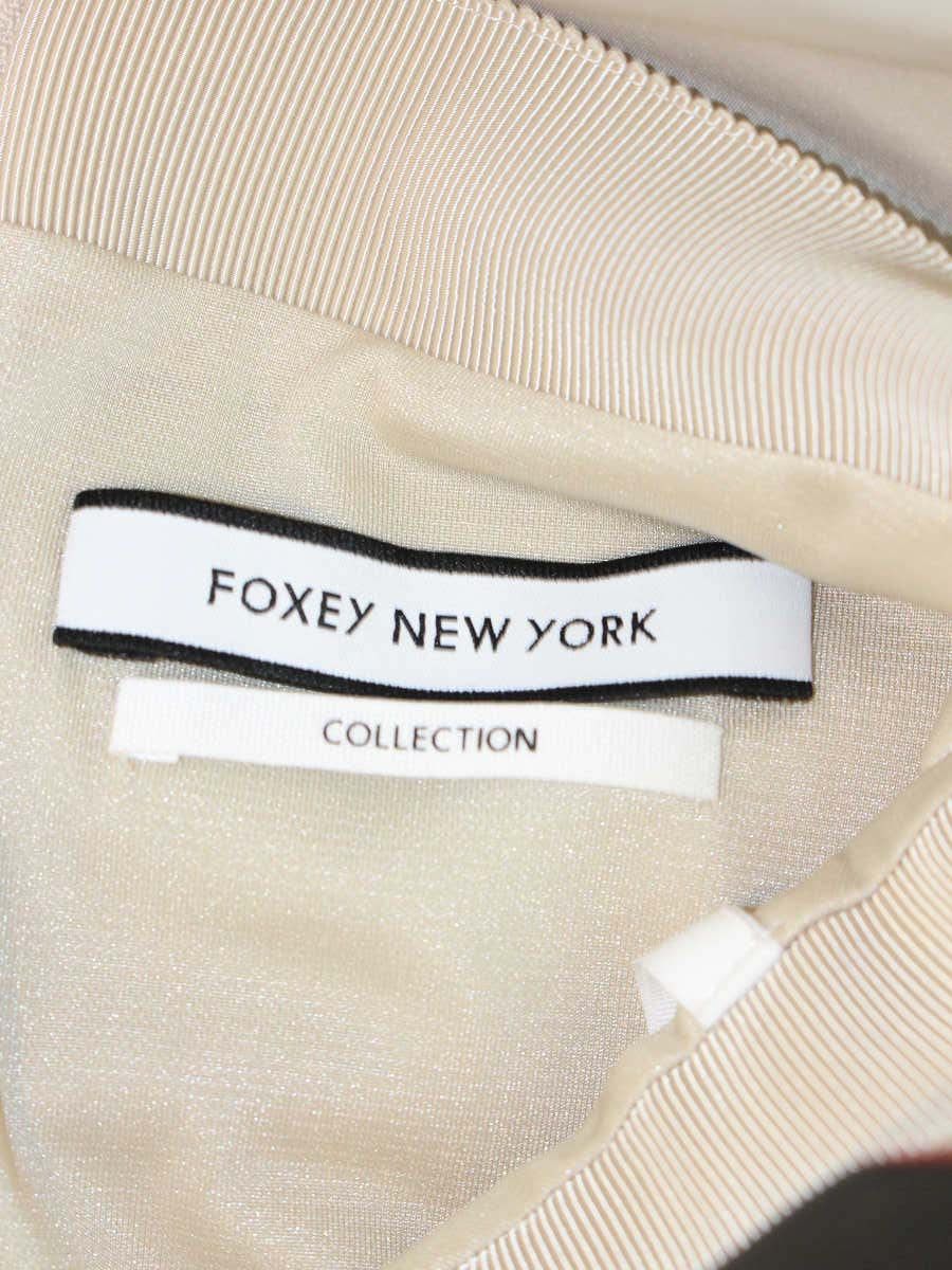 フォクシーニューヨーク collection アークティック 39446 スカート 40 ベージュ キルティング IT2MKMBDKNNK