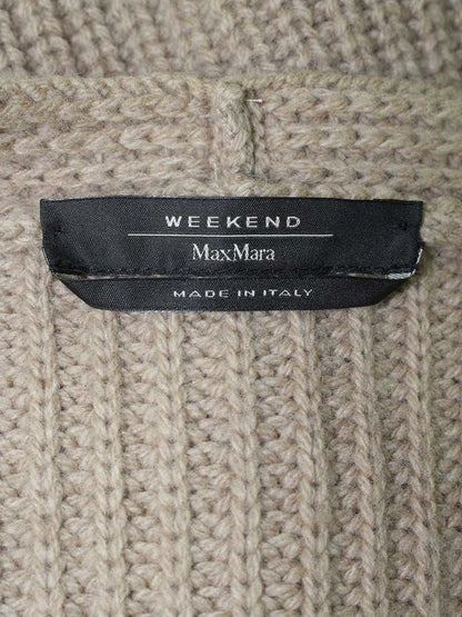 ウィークエンドマックスマーラ 536622430000 セーター L ベージュ ニット ウール ITUH66HDJARS