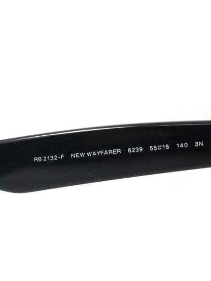 レイバン EW WAYFARER ニュー ウェイファーラー RB2132-F メガネ ネイビー ウェリントン セルフレーム IT3ZWGDGL964