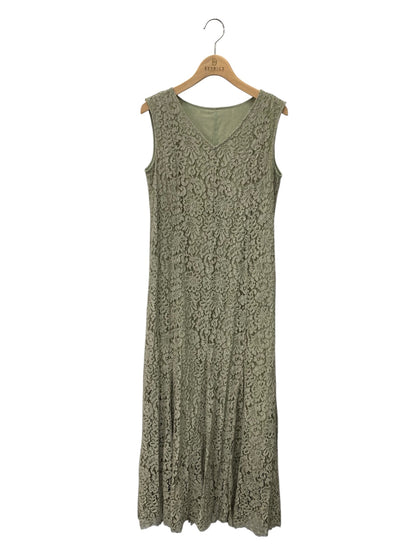 ダイアグラム 03212-31129 ワンピース 36 カーキグリーン レース 花 ITOIMPKATTXS