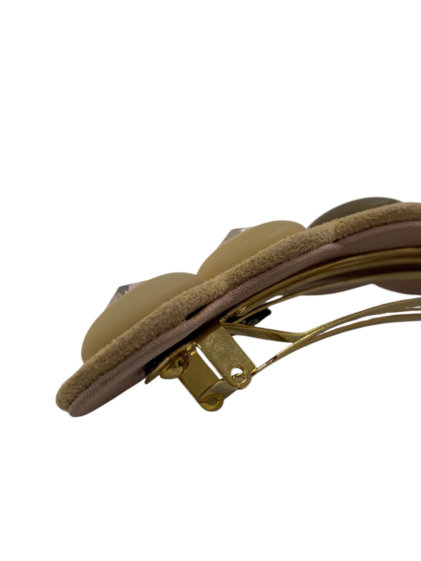 アッカ バレッタ ピンク ヘアアクセサリー 5連ラインストーン ITH6063P4RE2