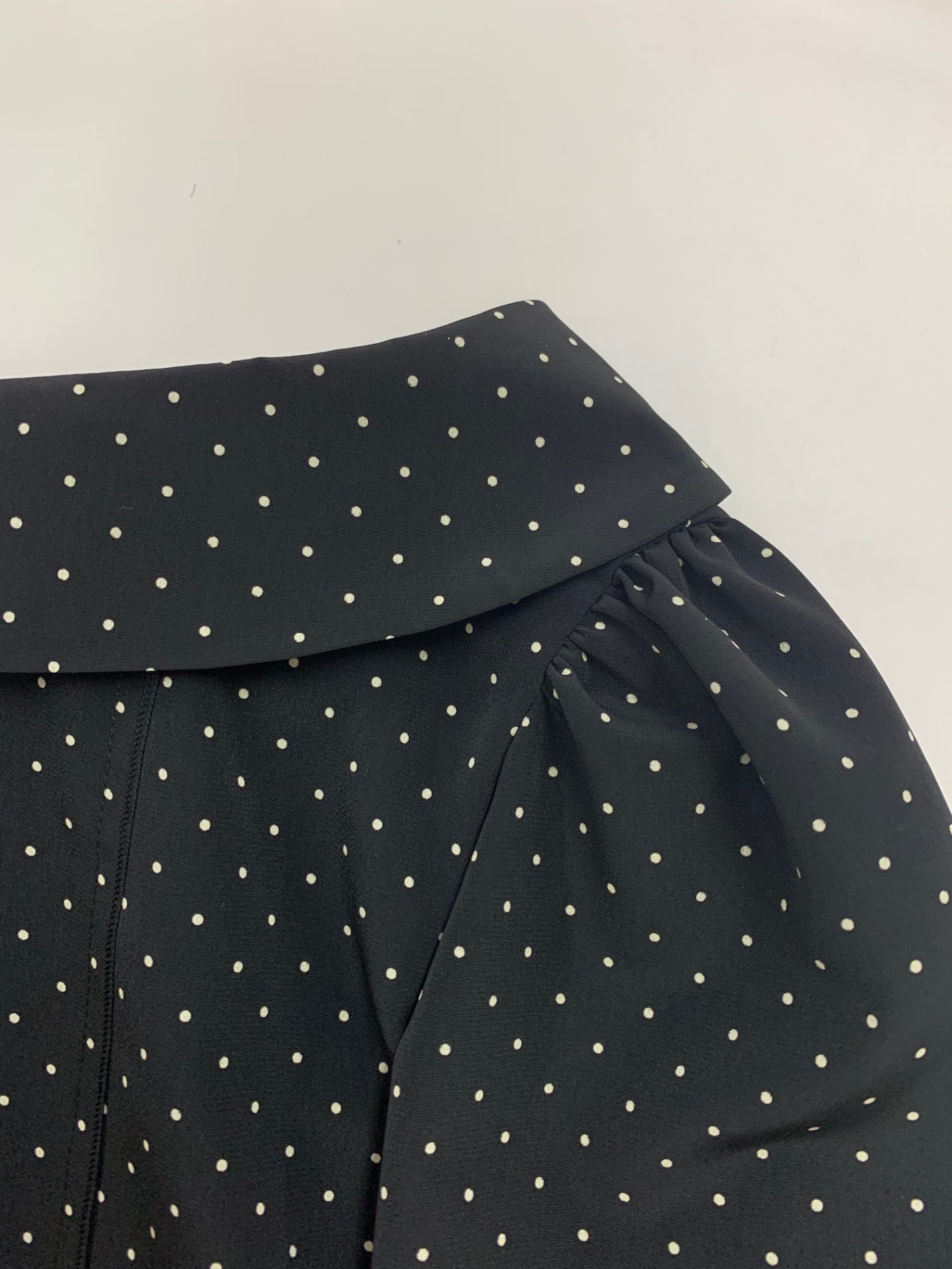 フォクシーブティック Blouse Dottie ドッティ 45622 ブラウス 42 ブラック ドット 水玉 ITU0BWCVS200
