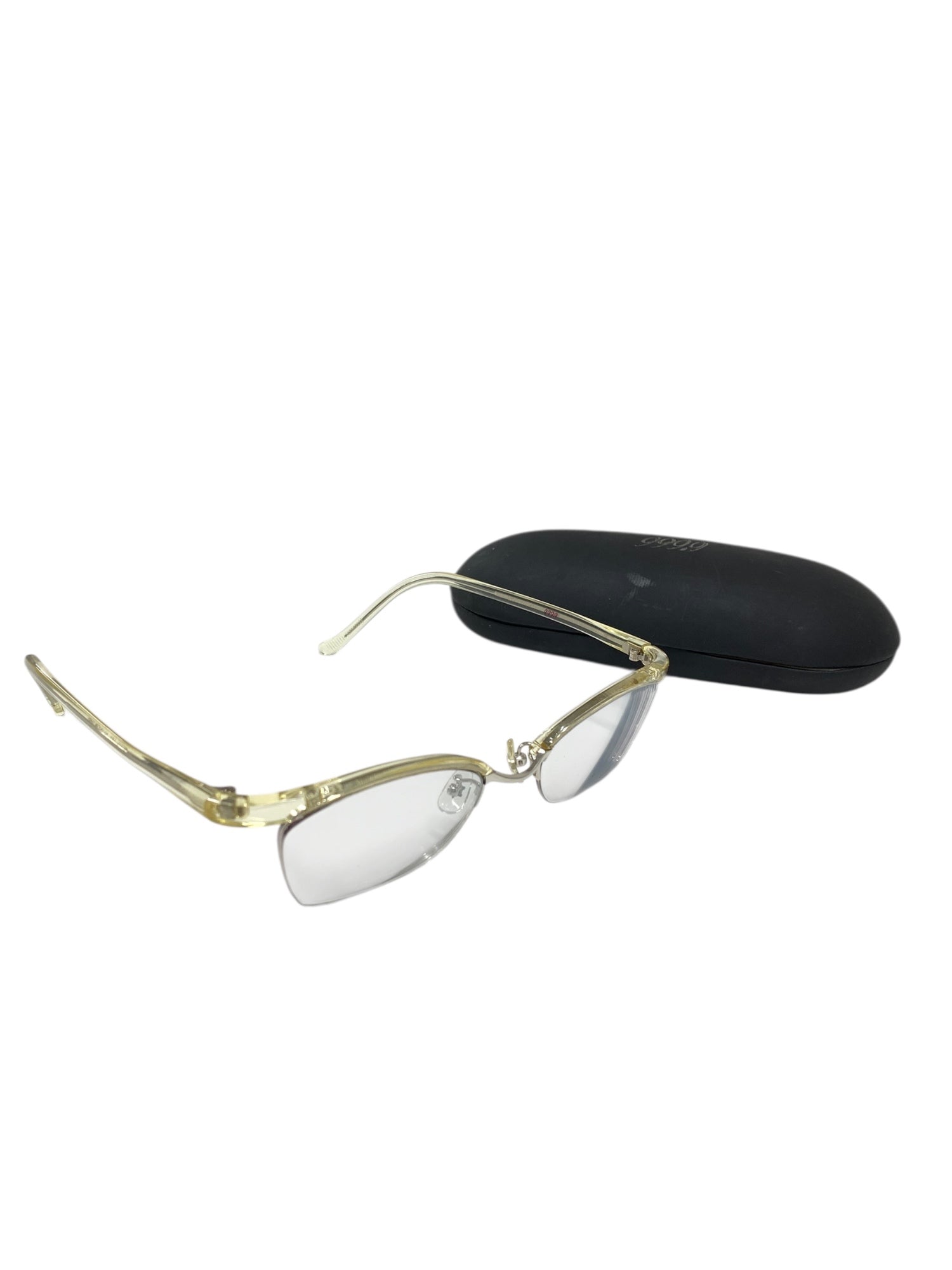 フォーナインズ M-01 メガネ 透明 セルフレーム ハーフリム