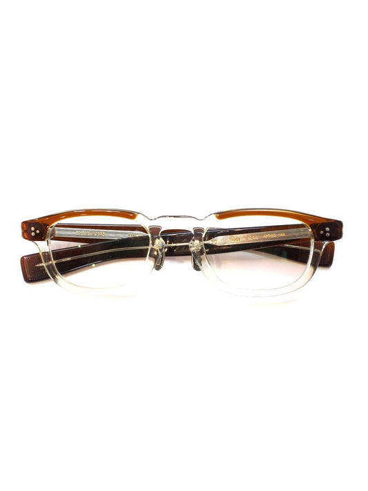 アイヴァン7285 351 C.353 メガネ BEER BROWN/BECR セルフレーム フルリム スクエアシェイプ ITCDVC5MCBX8