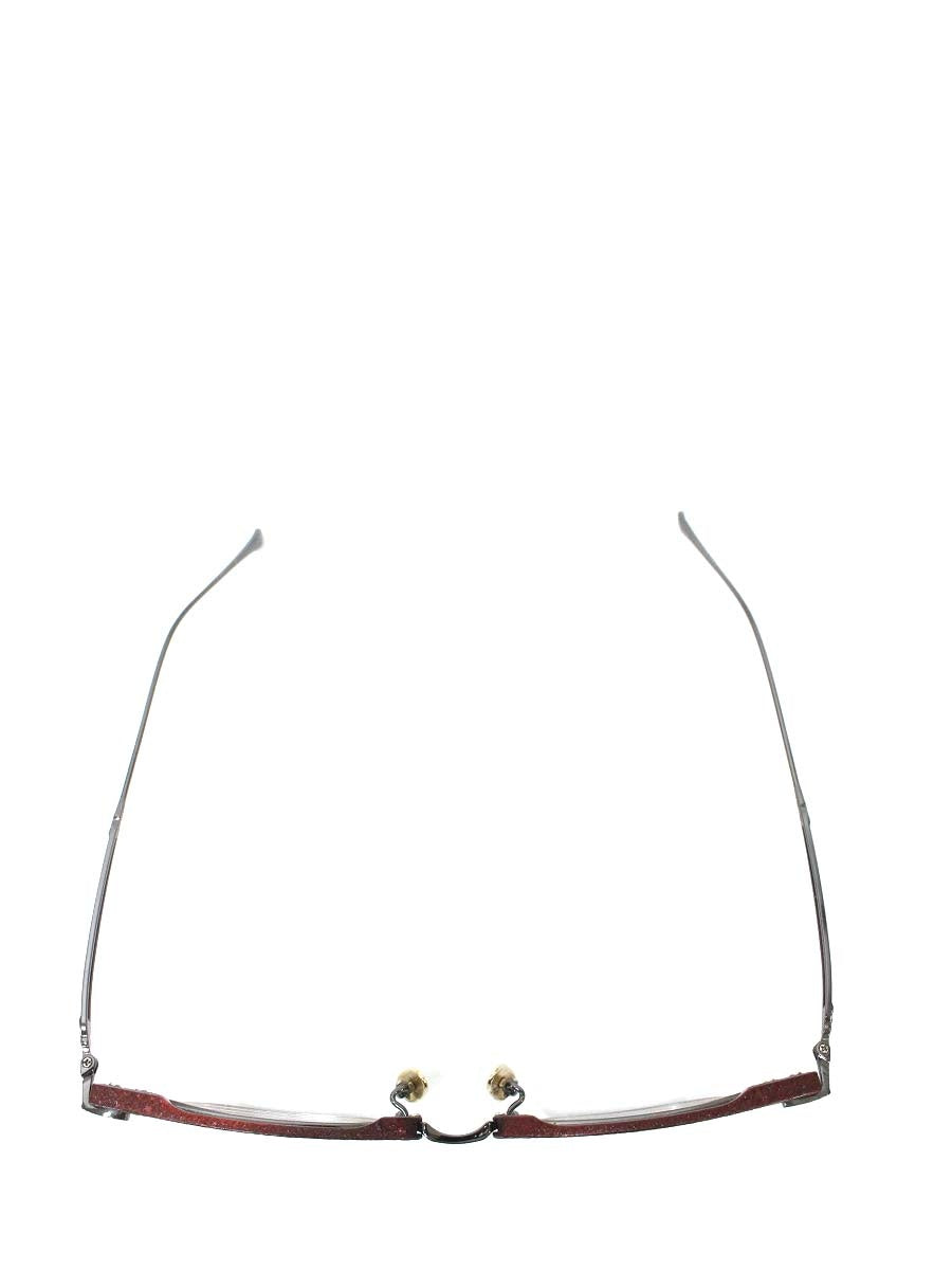 トレミーフォーティエイト AP-033 メガネ レッド メタルフレーム フルリム ウェリントン IT9KV5XIG3EO 【SALE】