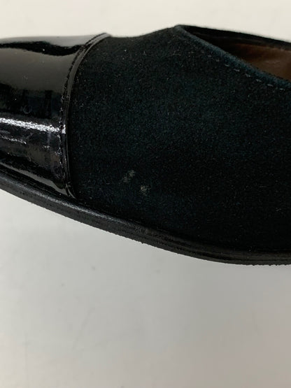 フォクシーブティック パンプス 36 ブラック エナメル スエード IT9L2S5WQH0I