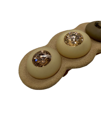 アッカ バレッタ ピンク ヘアアクセサリー 5連ラインストーン ITH6063P4RE2