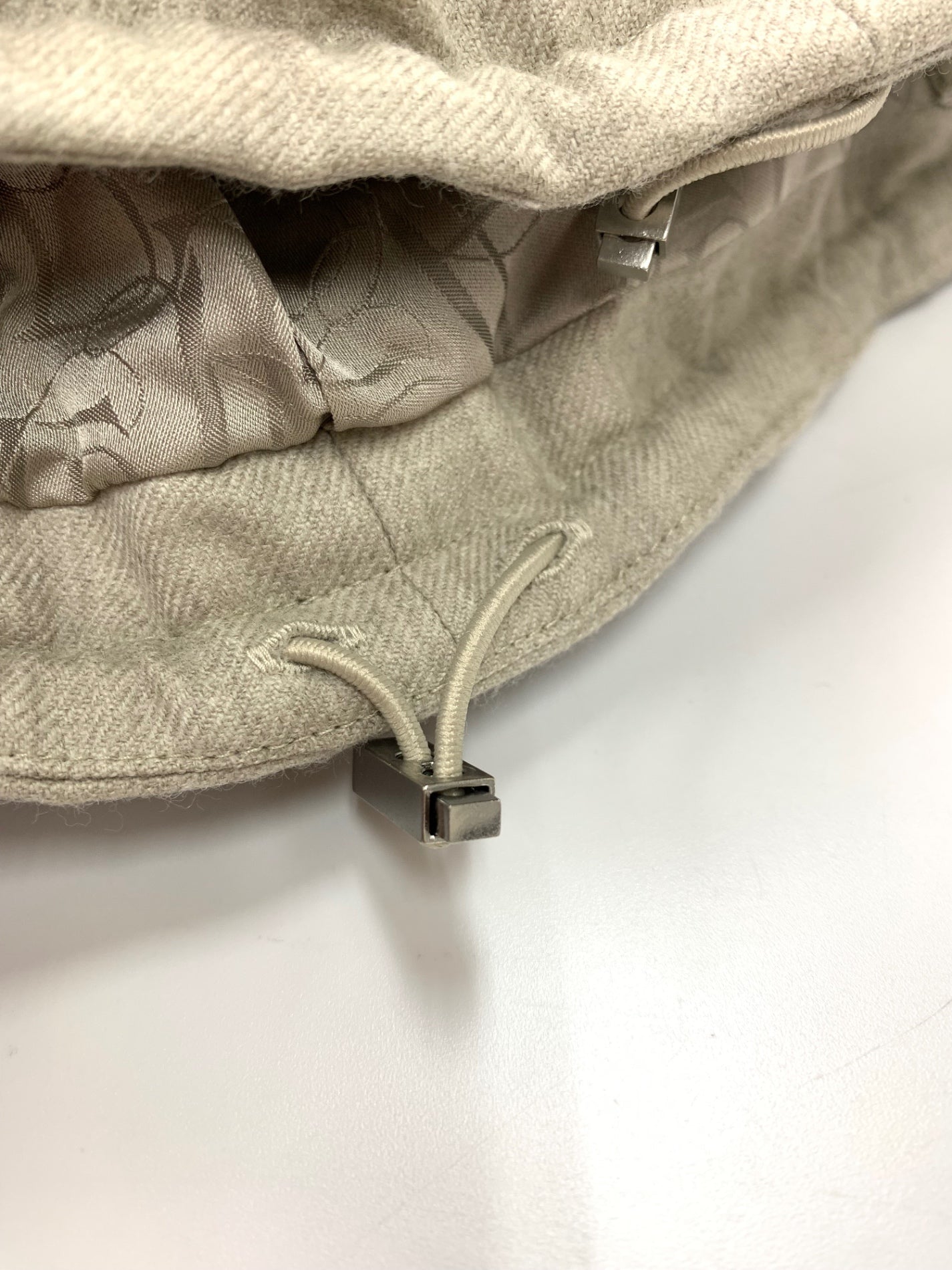 フォクシーブティック Dahlia 44582 ダウンジャケット 38 ベージュ フォックスファー IT3WCOYC49Y8