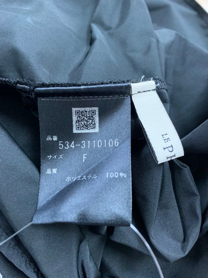 ルフィル 534-3110106 ブラウス F ブラック ライトタフタギャザー ITRWXRQUZZPC