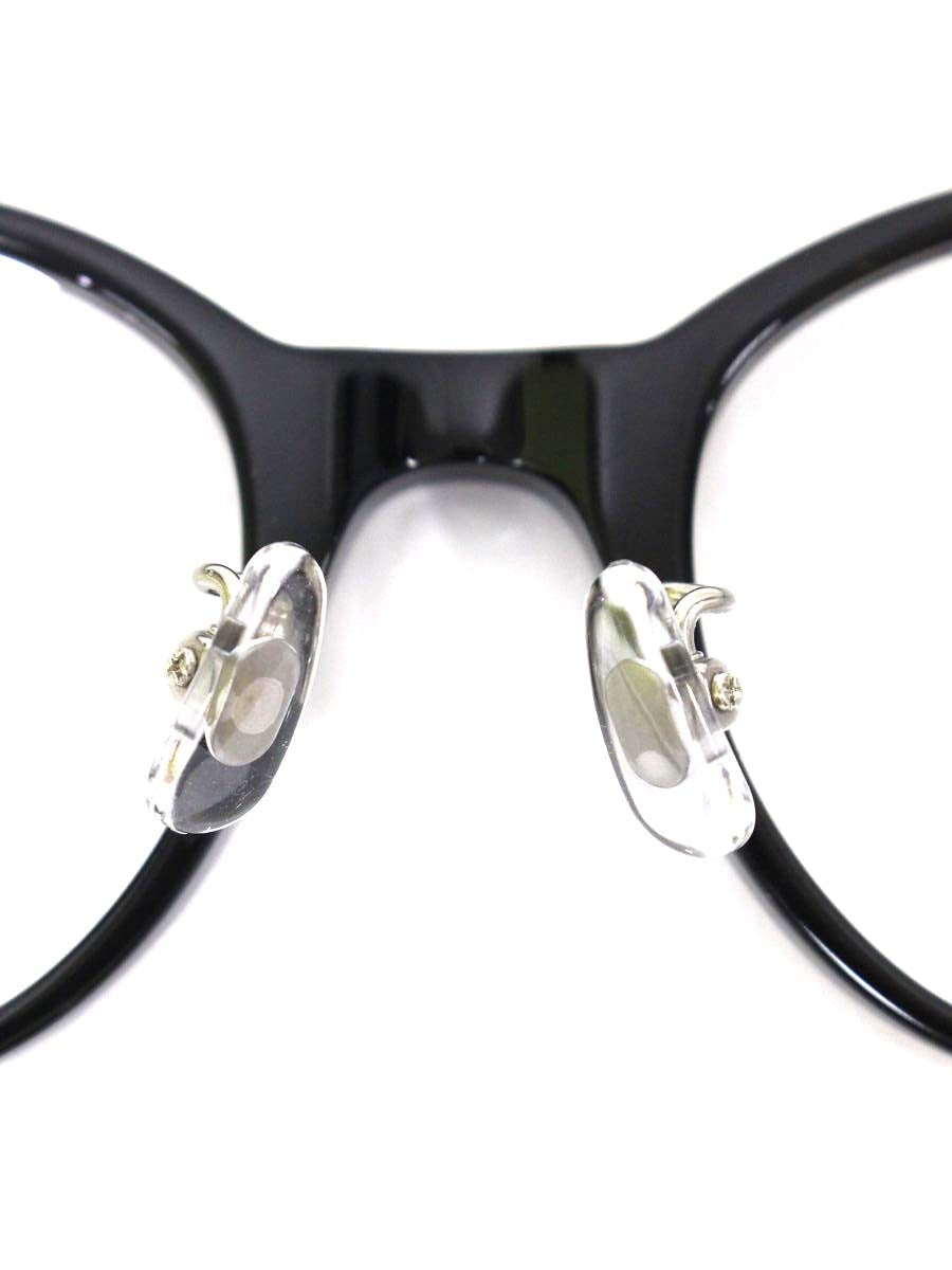 フェラガモ SF3004LB 眼鏡 メガネ ブラック メタルフレーム フルリム ウェリントン ITA498DIXZ3K 【SALE】