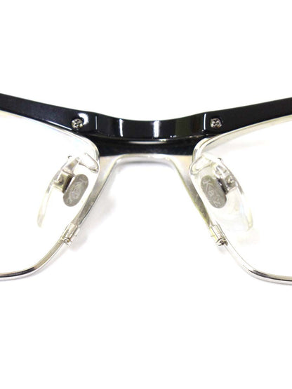 トレミーフォーティエイト APOLLON AP-015 メガネ 眼鏡 シルバー/ブラック アポロン コンビフレーム フルリム スクエア ITXPJTRPUDVC
