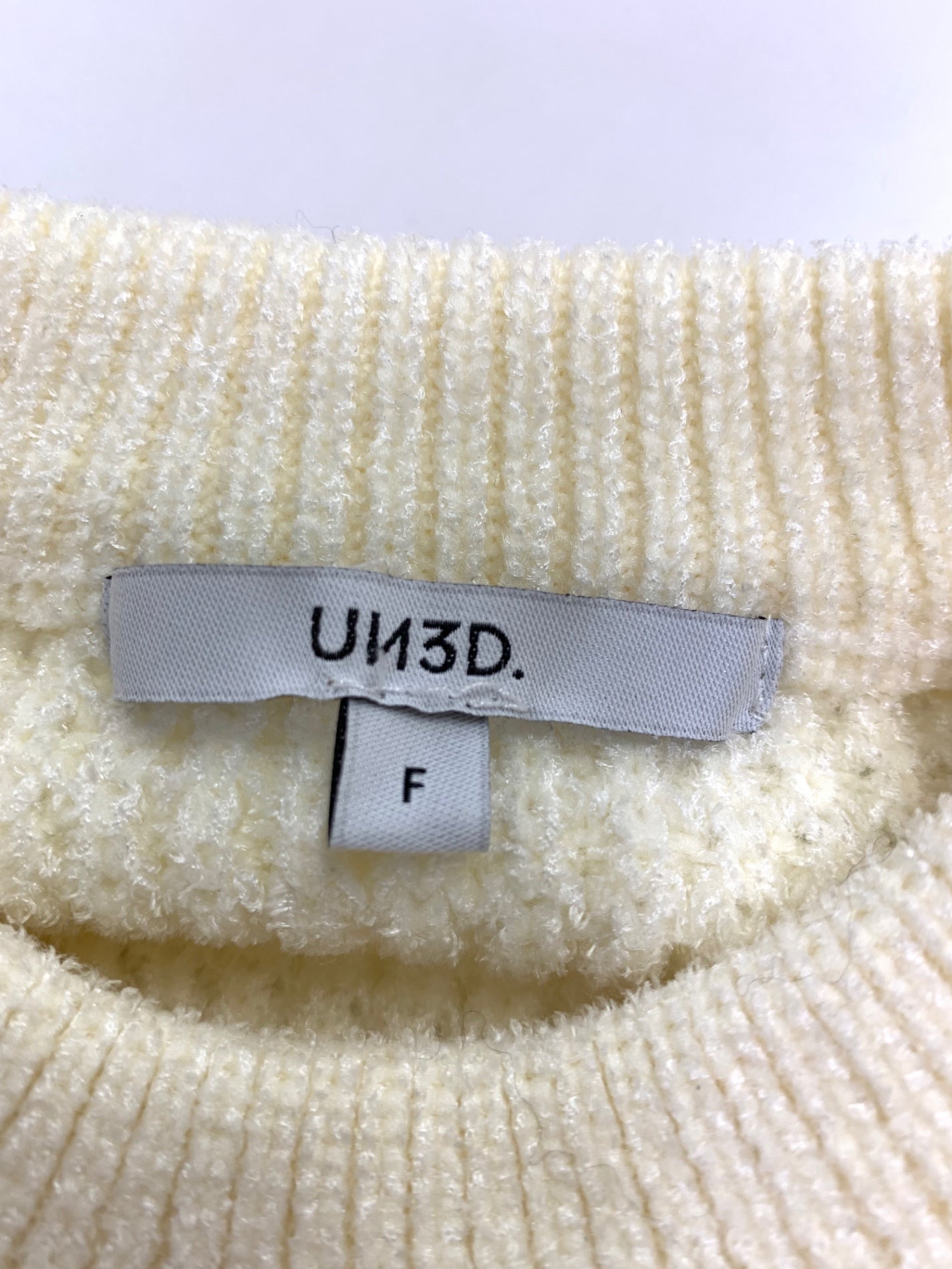 アンスリード CABLE LAYER KNIT TOP 522562600201-01 F ホワイト 25aw IT51AKZFN5WY
