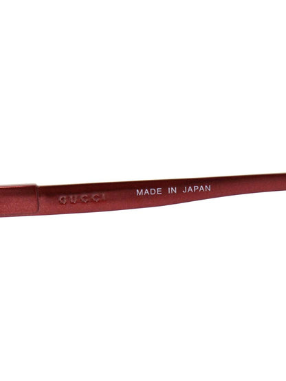 グッチ GG9617J メガネ レッド チタンフレーム フルリム スクエア ITIFZSZLG1FS