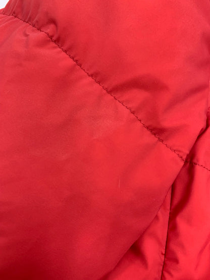 エムズグレイシー 919511 ダウンコート 38 レッド レッキスファー 2way カメリア ダブルジップ IT0ENOOIQ1IP