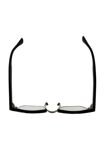 ユナイテッドアローズ 【別注】 KANEKO OPTICAL（金子眼鏡） Mont メガネ シルバー/ブラック コンビ フルリム サーモントブロー ITSEJJUPFWHE
