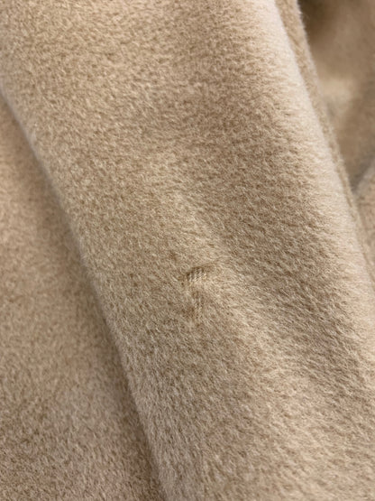 マックスマーラ コート 42 キャメル カシミヤ混 白タグ 50周年限定 ロゴボタン付 ダブルブレスト ITUPF0MUP8VM 【SALE】