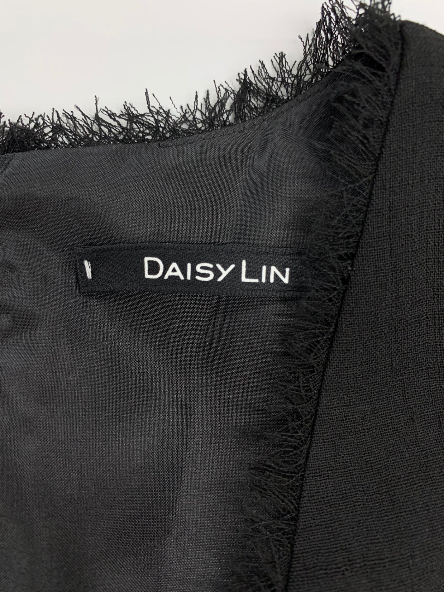 デイジーリン ベルト付き Dress Elegant Audrey 06039 ワンピース 38 ブラック ITWGHKLGRZKG