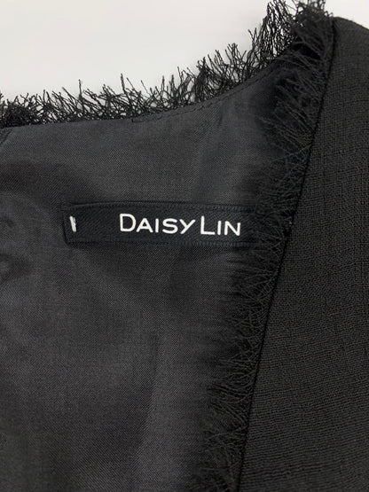 デイジーリン ベルト付き Dress Elegant Audrey 06039 ワンピース 38 ブラック ITWGHKLGRZKG