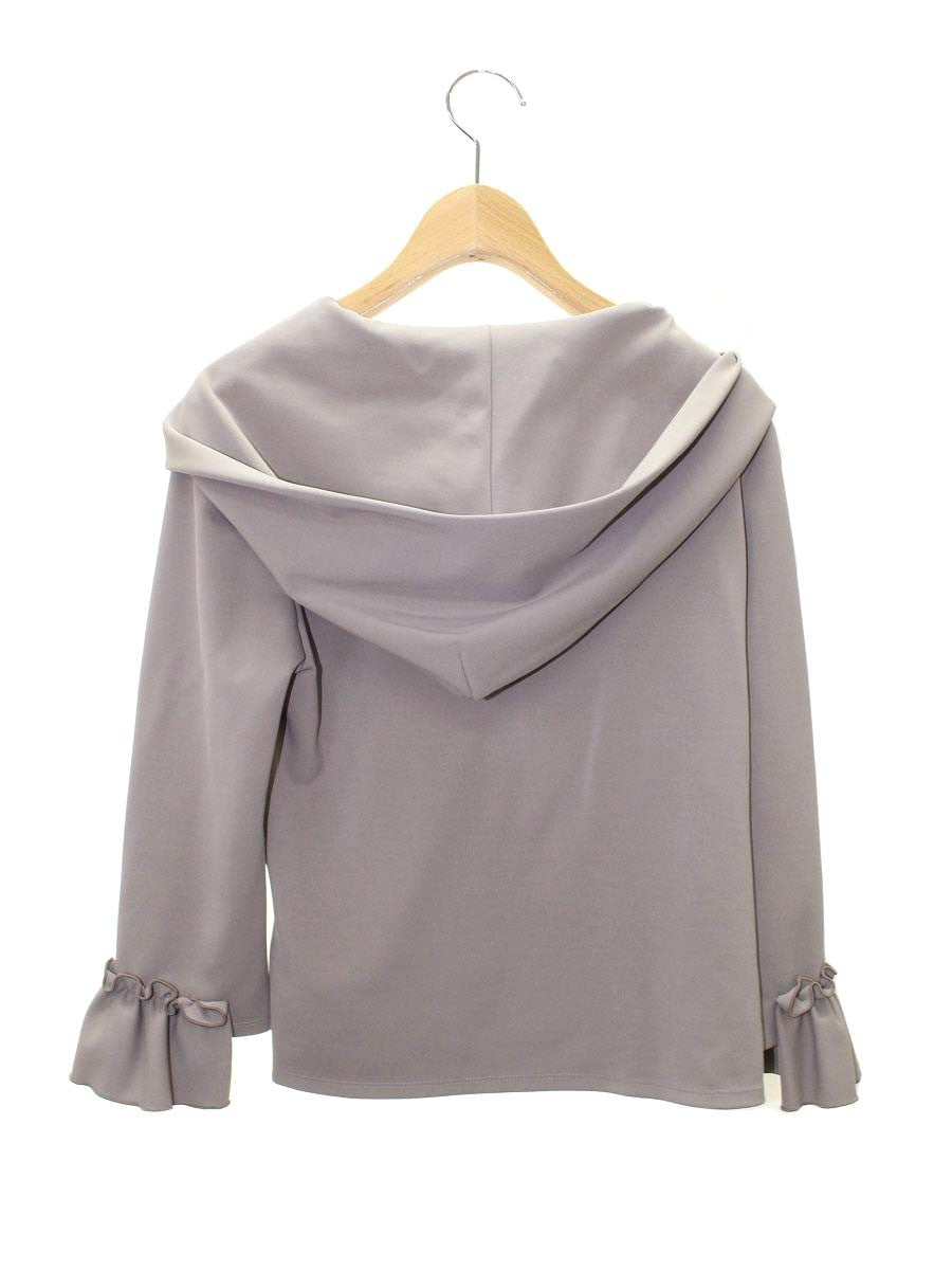 ルネ 5017240 34 ブラウン ダブルジップフリルパーカー ITM1ZK7X0F0O