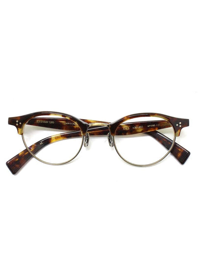 アイヴァン7285 643 メガネ ブラウン コンビフレーム フルリム ボストン ITELW8M5VF7W