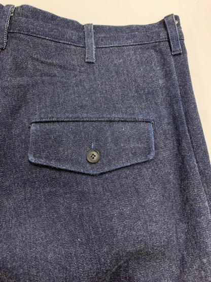 ヨウジヤマモト FS-P70-039 デニムパンツ 1 ネイビー ワイド ITOXOLTN0LR2