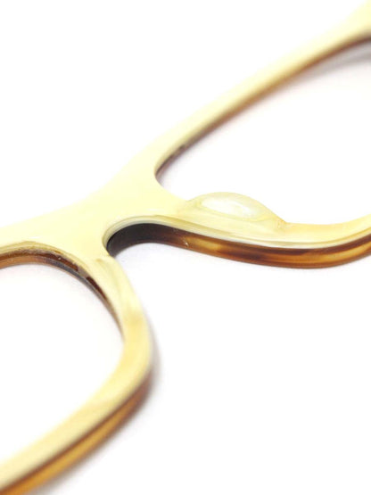 クロムハーツ DROP BOX メガネ ブラウン セルフレーム フルリム スクエア ITXLANEFC03E