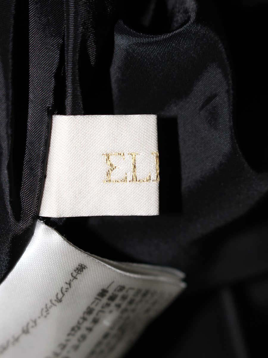 エリザ 27508461 ワンピース 1 ブラック ウール混 袖フレア ITALNIMUDEXO 【SALE】