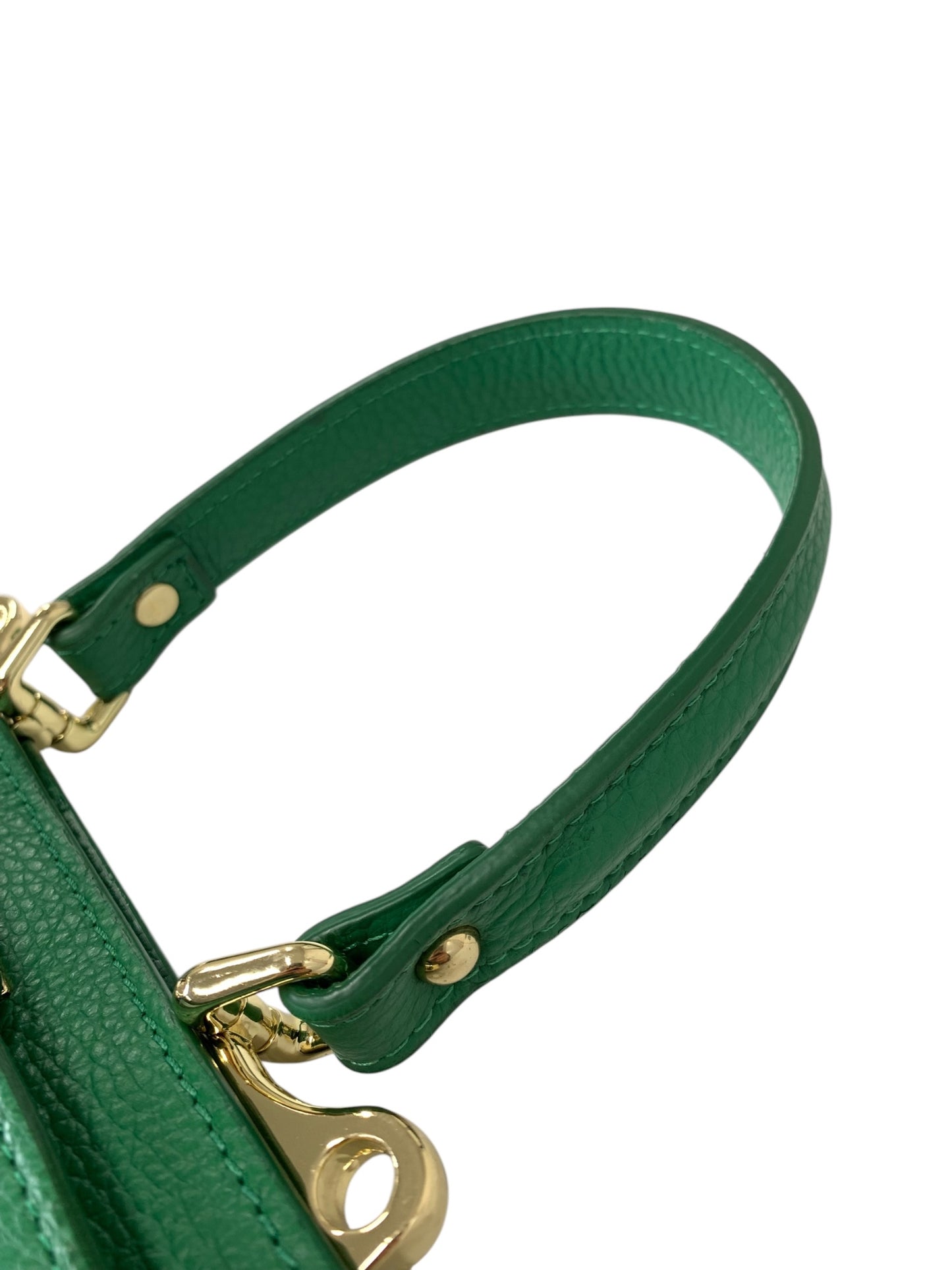 フランコフェラーロ ハンドバッグ グリーン ベルト 2way ITBZIHHEZ71A