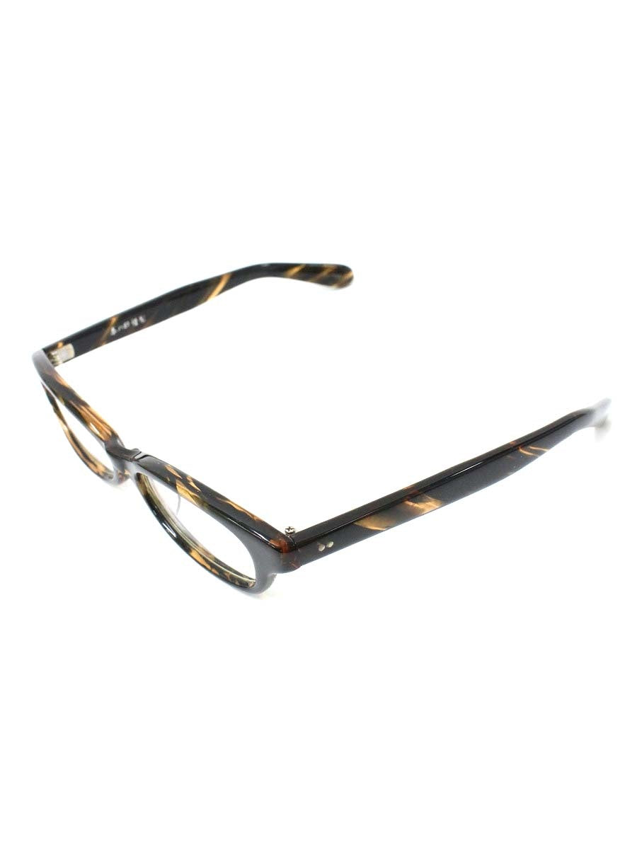 泰八郎謹製 金子眼鏡 T-104 メガネ ブラウン セルフレーム | 中古