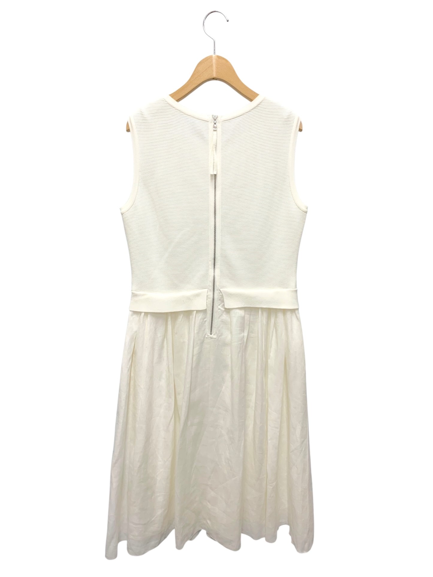 フォクシーブティック Dress 42442 ワンピース 38 ホワイト フレンチシュクレ 銀座本店限定 ITAW7G7QK0W5