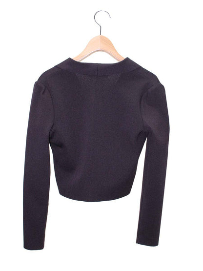 ルネ 6842990 カーディガン 34 ブラウン パール フラワーストーン ボレロ IT3E5PN679L8