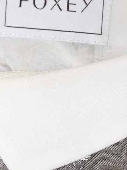 フォクシーブティック Dress White Drop 35610 ワンピース 38 グレー ITDB42YSA4N6