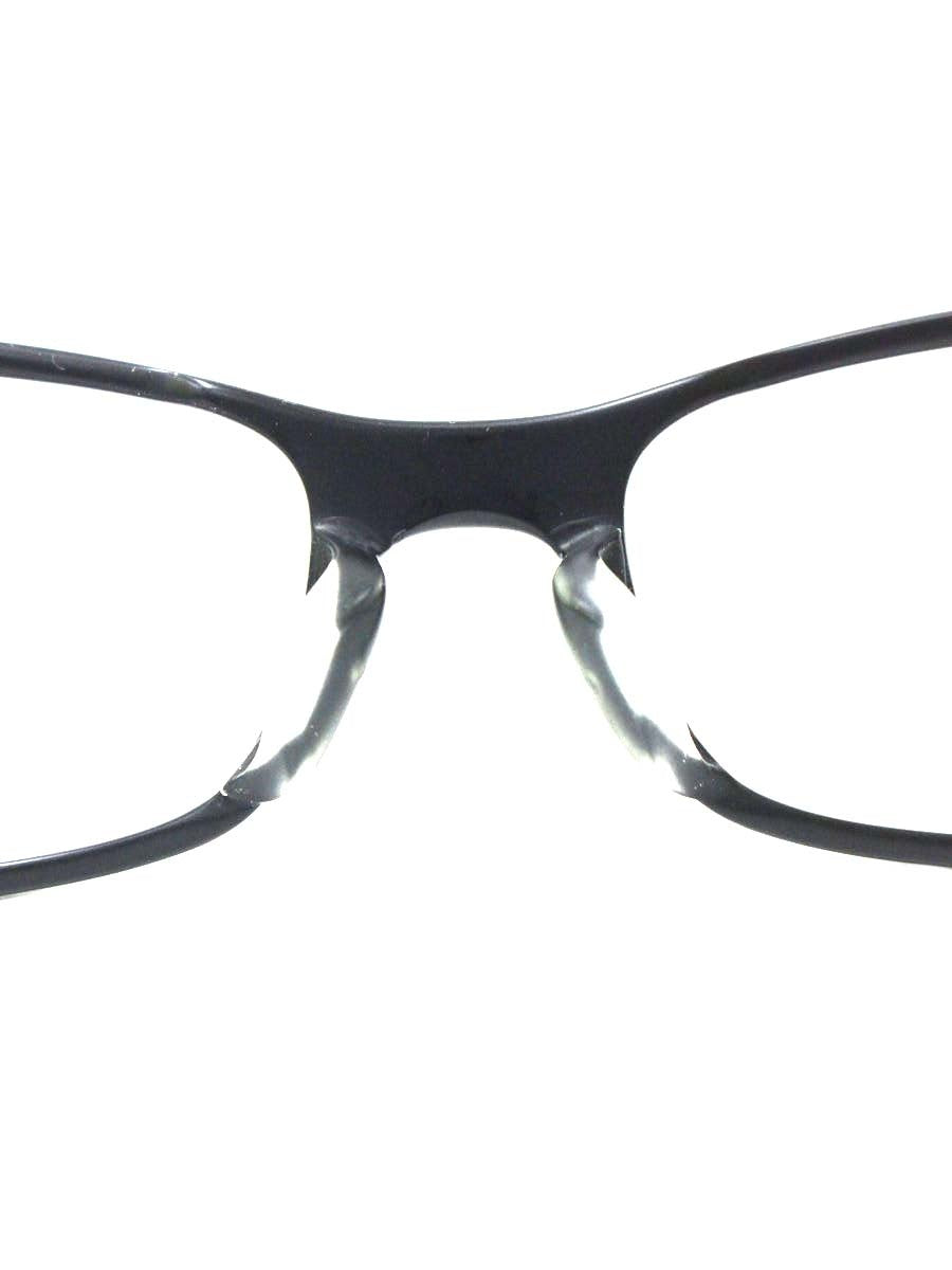 レスザンヒューマン MauI waUie メガネ ブラック セルフレーム フルリム スクエアシェイプ ITDA7KJGH2AK