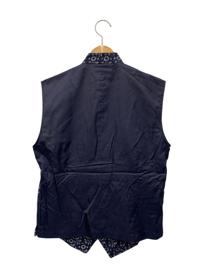 コムデギャルソン robe de chambre RV-080070 ジレ ネイビー 小花柄 フェルト生地 ITYMSL8WFK3K 【SALE】