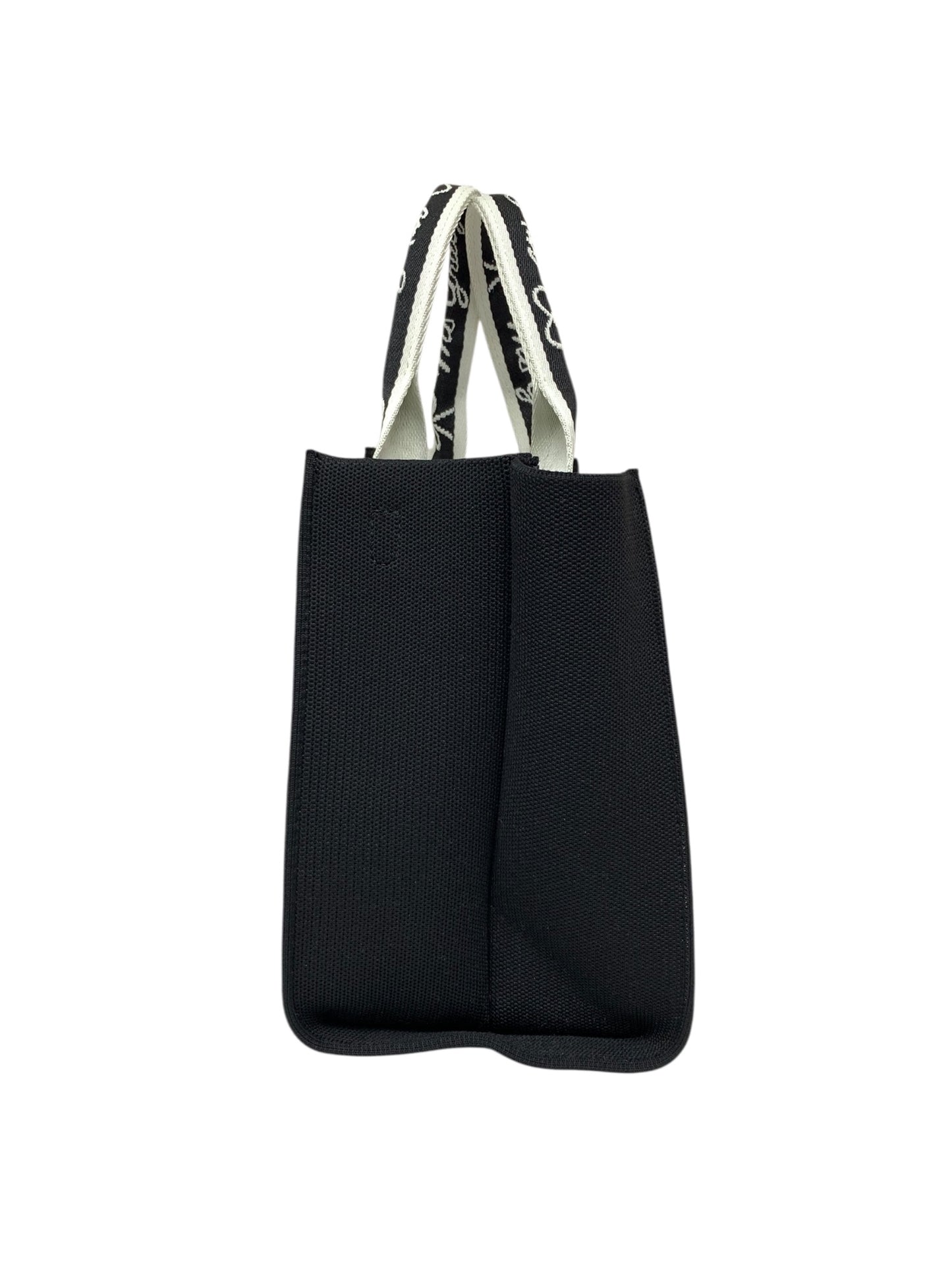 エムズグレイシー リボンコサージュ柄ニット 494523 トートバッグ ブラック ITT19FKBXFKG