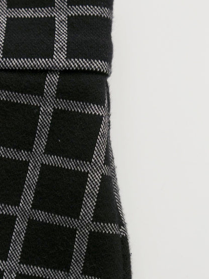 ウィークエンドマックスマーラ 577602490000 スカート S ブラック チェック柄 ITRRZX81OMHC 【SALE】