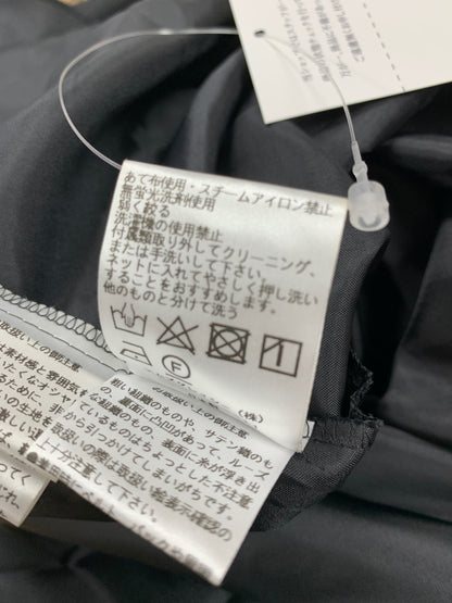 エムズグレイシー 517125 スカート 38 ブラック フラワープリント チュール IT6J5JGTFSBS